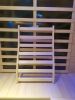Hemlock round stick Sauna backrest